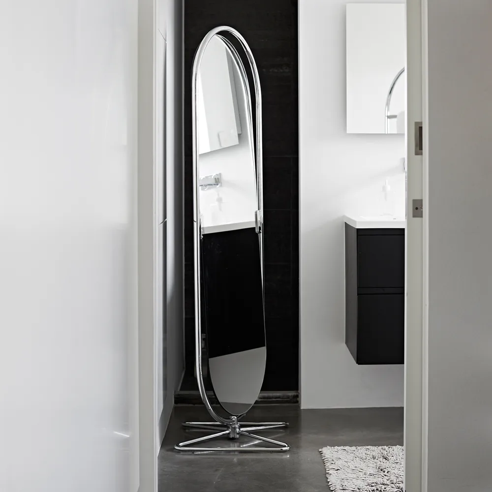 Panton System 123 klädhängare, Krom Verpan
