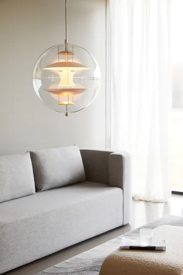 VP Globe Warm Peach taklampa - Ø40 cm - Verpan