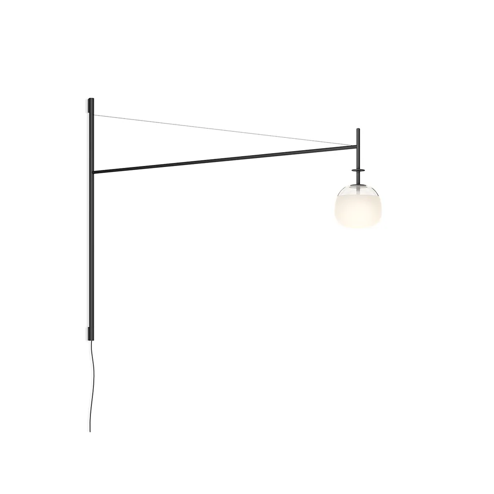 Tempo vägglampa, graphite, 5758 Vibia