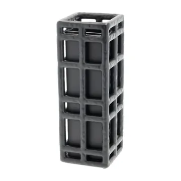 Lyng vas 11x11x30 cm - Black - Villa Collection