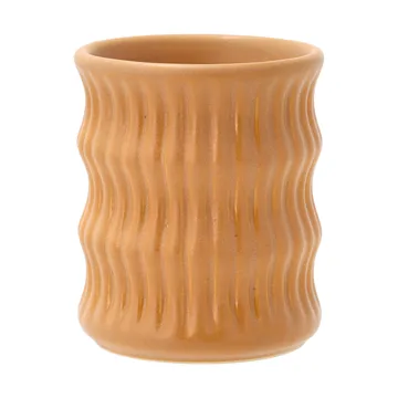 Styles mugg med räfflat mönster 30 cl 2-pack - Amber - Villa Collection