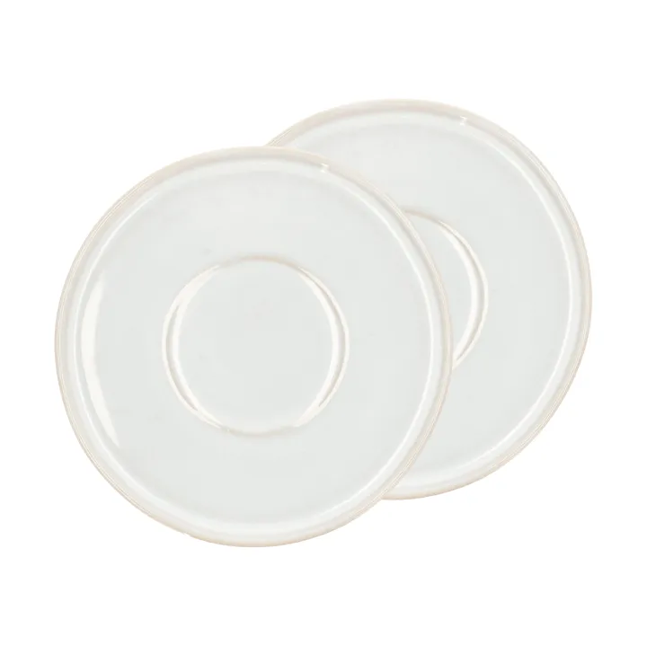 Styles tefat Ø13 cm 2-pack - Cream white - Villa Collection