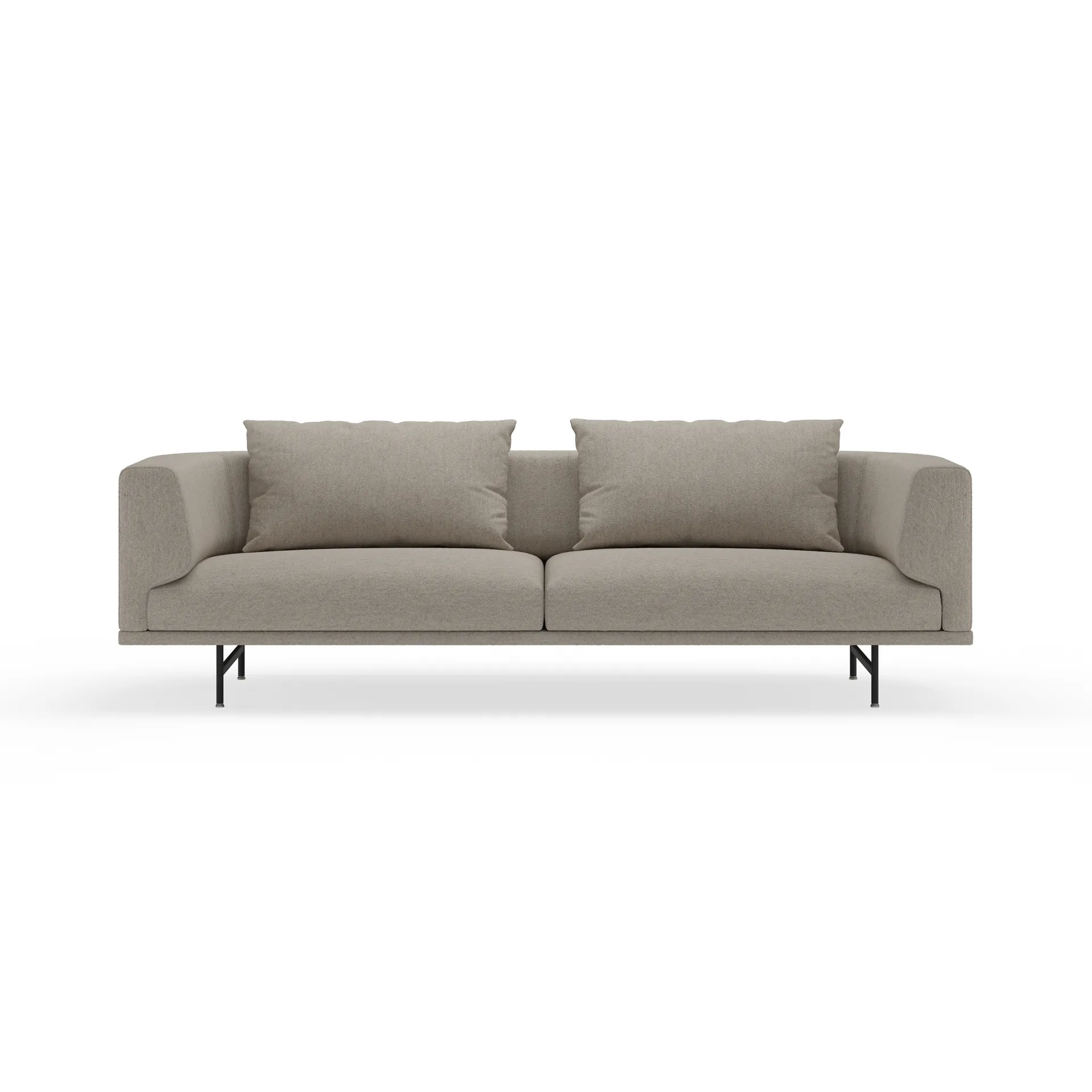 Chimney 3-sits soffa, Soprano 03 Light grey Vipp