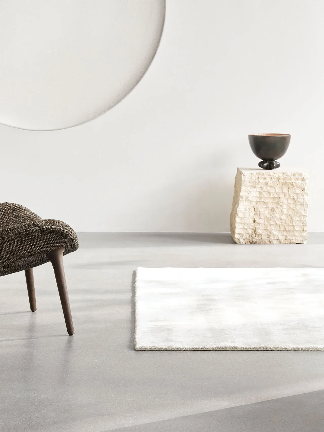 Vipp145 matta 200x300 cm, Light grey Vipp