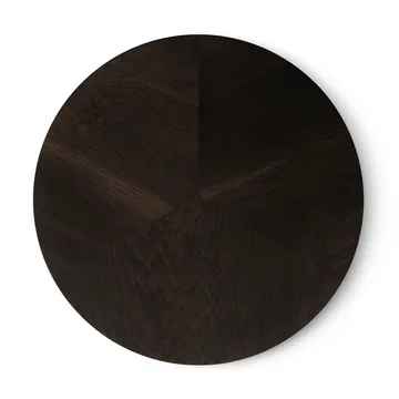 Vipp421 sidobord Ø40x45 cm - Dark oak veneer - Vipp