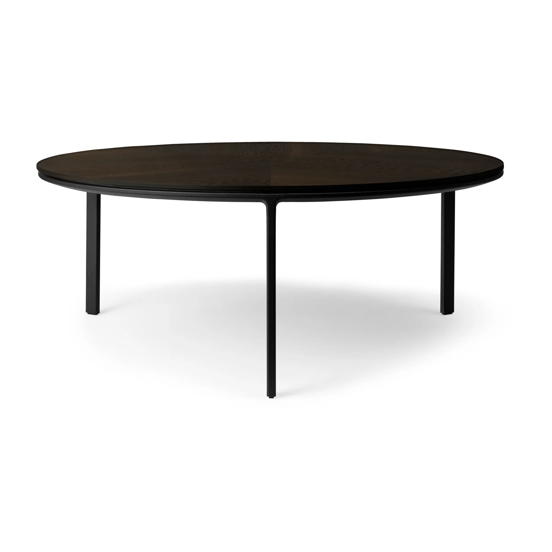 Vipp425 soffbord Ø90x35,5 cm, Dark oak veneer Vipp