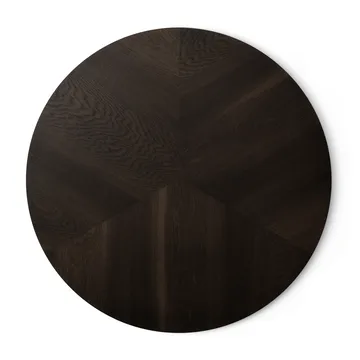 Vipp425 soffbord Ø90x35,5 cm - Dark oak veneer - Vipp