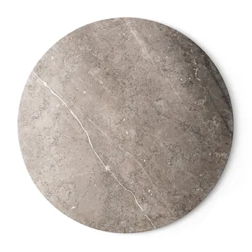 Vipp425 soffbord marmor Ø90x35,5 cm - Grey - Vipp