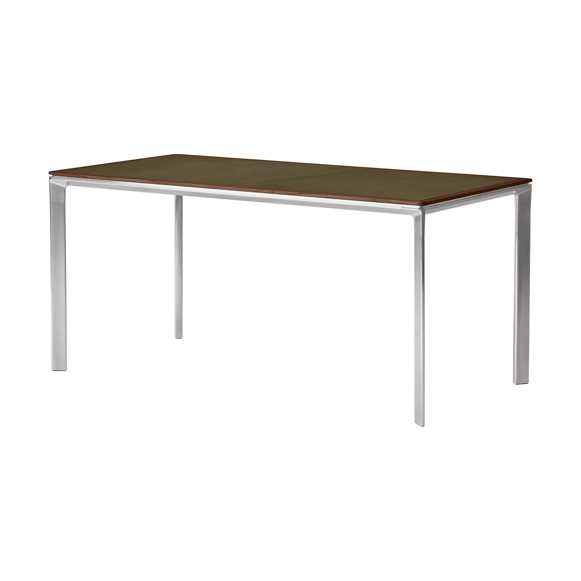 Vipp432 skrivbord, Bosco leather-walnut Vipp