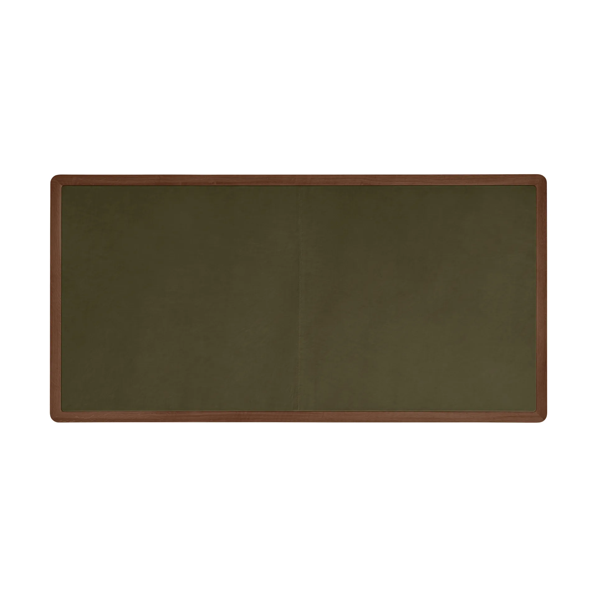 Vipp432 skrivbord, Bosco leather-walnut Vipp