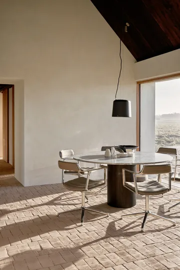 Vipp452 Swivel kontorsstol - Pol. aluminium-dark sand - Vipp