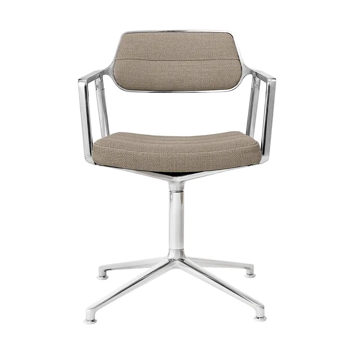 Vipp453 Swivel kontorsstol - Tide dark sand-pol. aluminium - Vipp