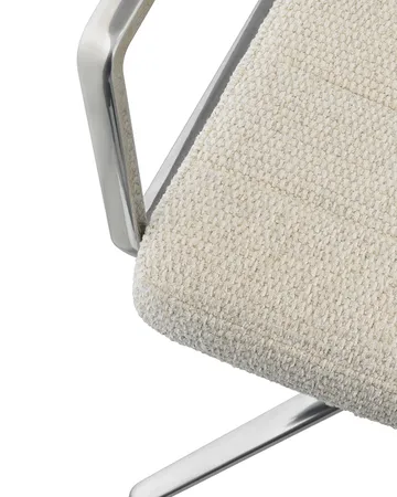 Vipp453 Swivel kontorsstol - Wavy off white-light grey-pol. aluminium - Vipp