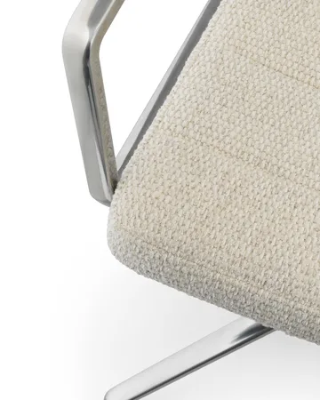 Vipp453+ Swivel kontorsstol - Wavy off white-light grey-pol. aluminium - Vipp