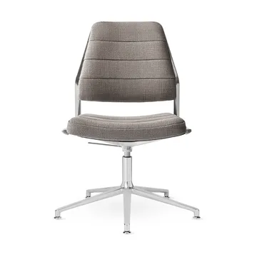 Vipp454+ Swivel chair kontorsstol - Tenzo-polished aluminium - Vipp