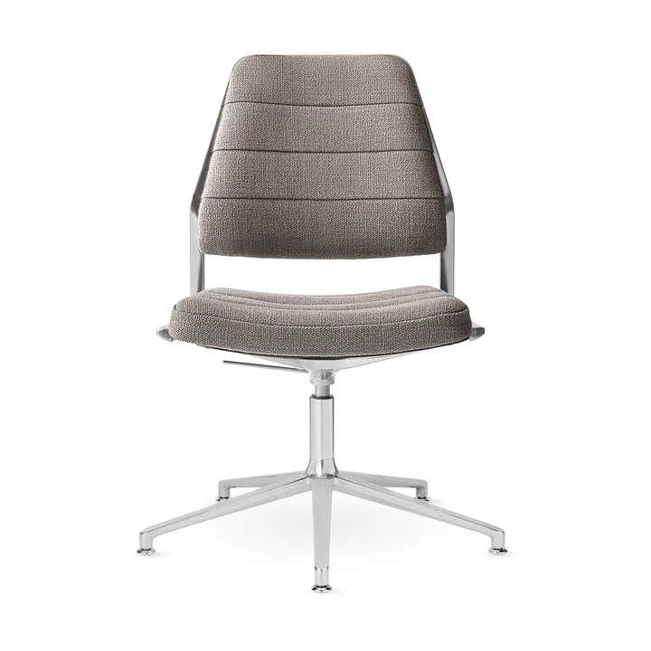Vipp454+ Swivel chair kontorsstol - Tenzo-polished aluminium - Vipp