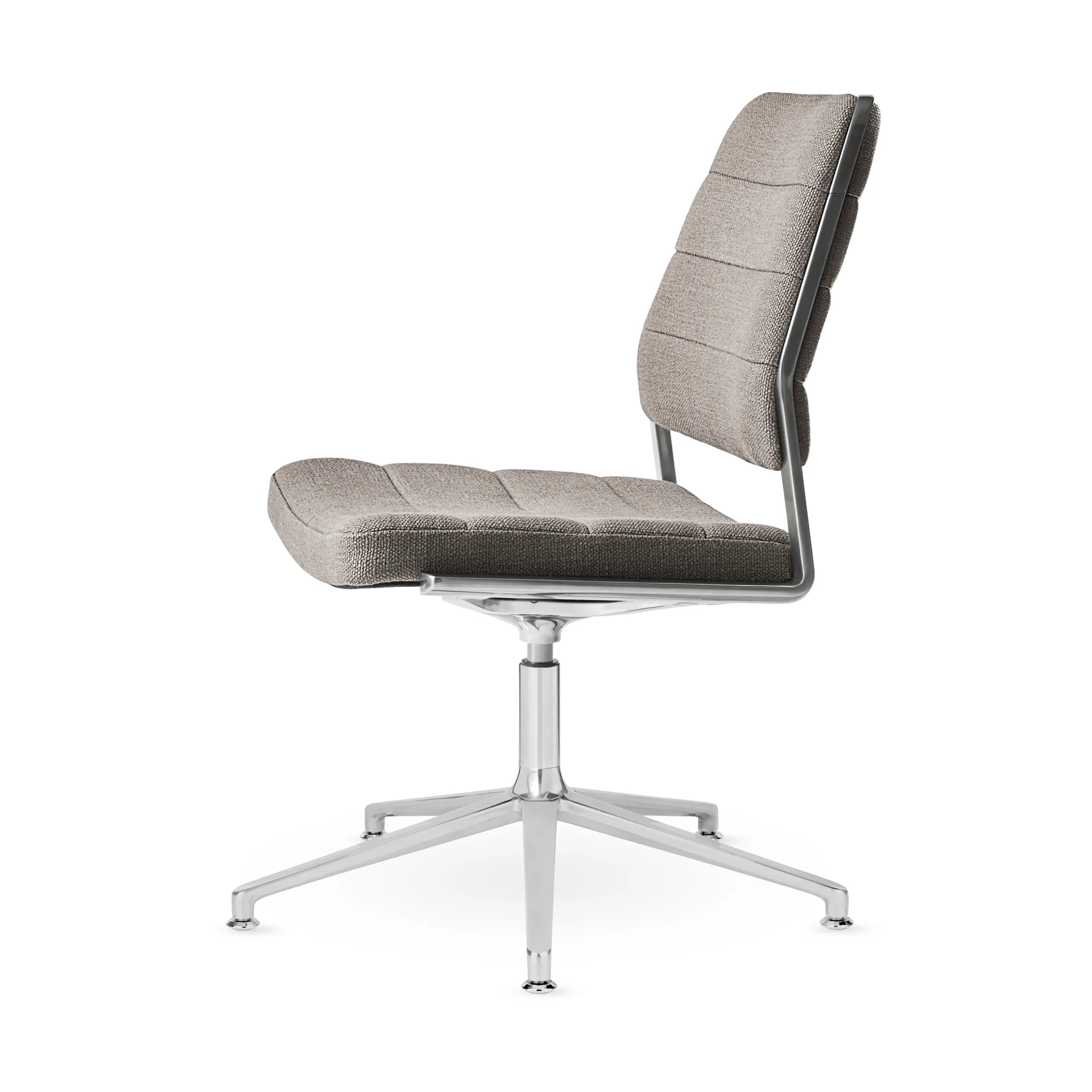 Vipp454+ Swivel chair kontorsstol, Tenzo-polished aluminium Vipp