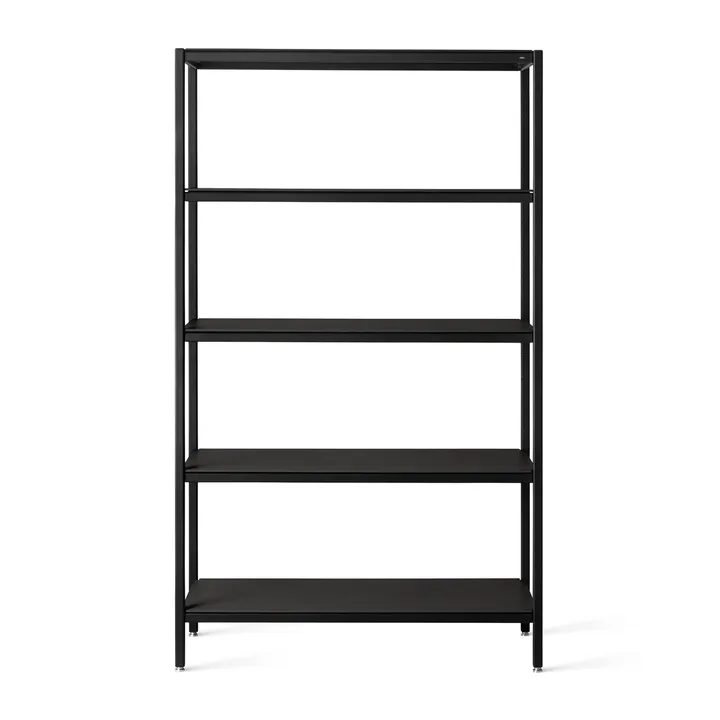 Vipp475 hylla hög 120x45x200 cm - Black laminate - Vipp