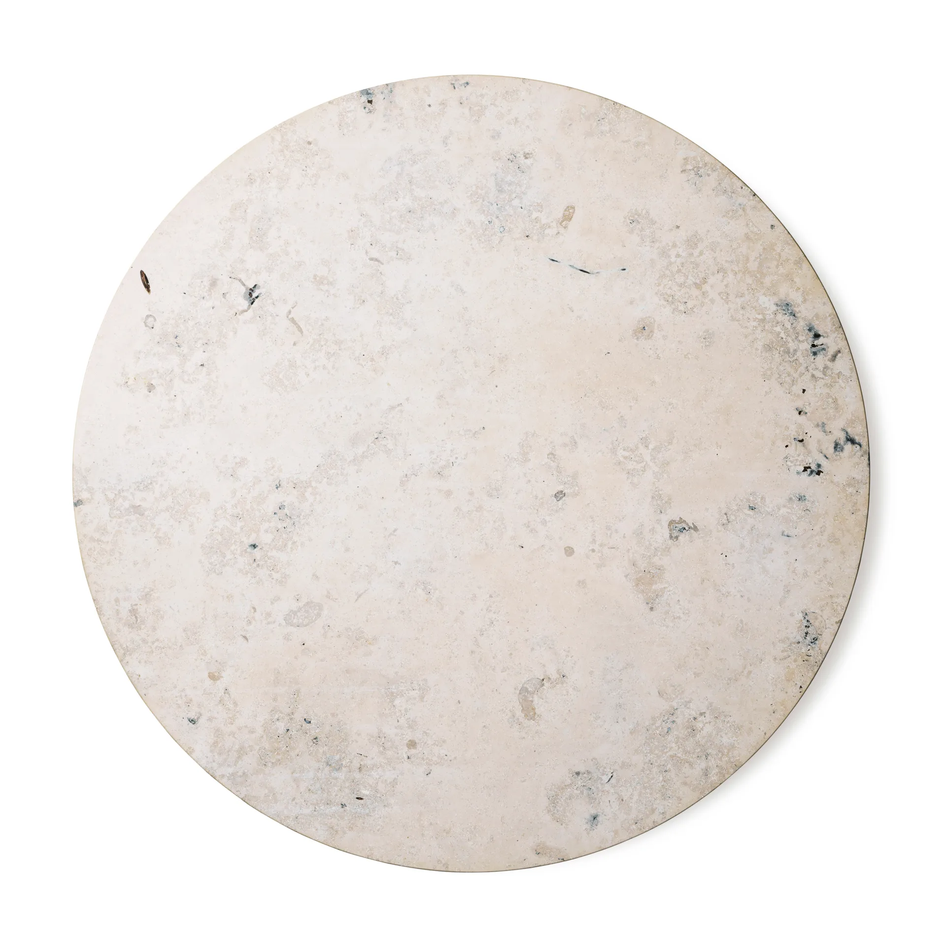 Vipp494 Cabin matbord Ø130 cm, Light Jura marble-light oak Vipp