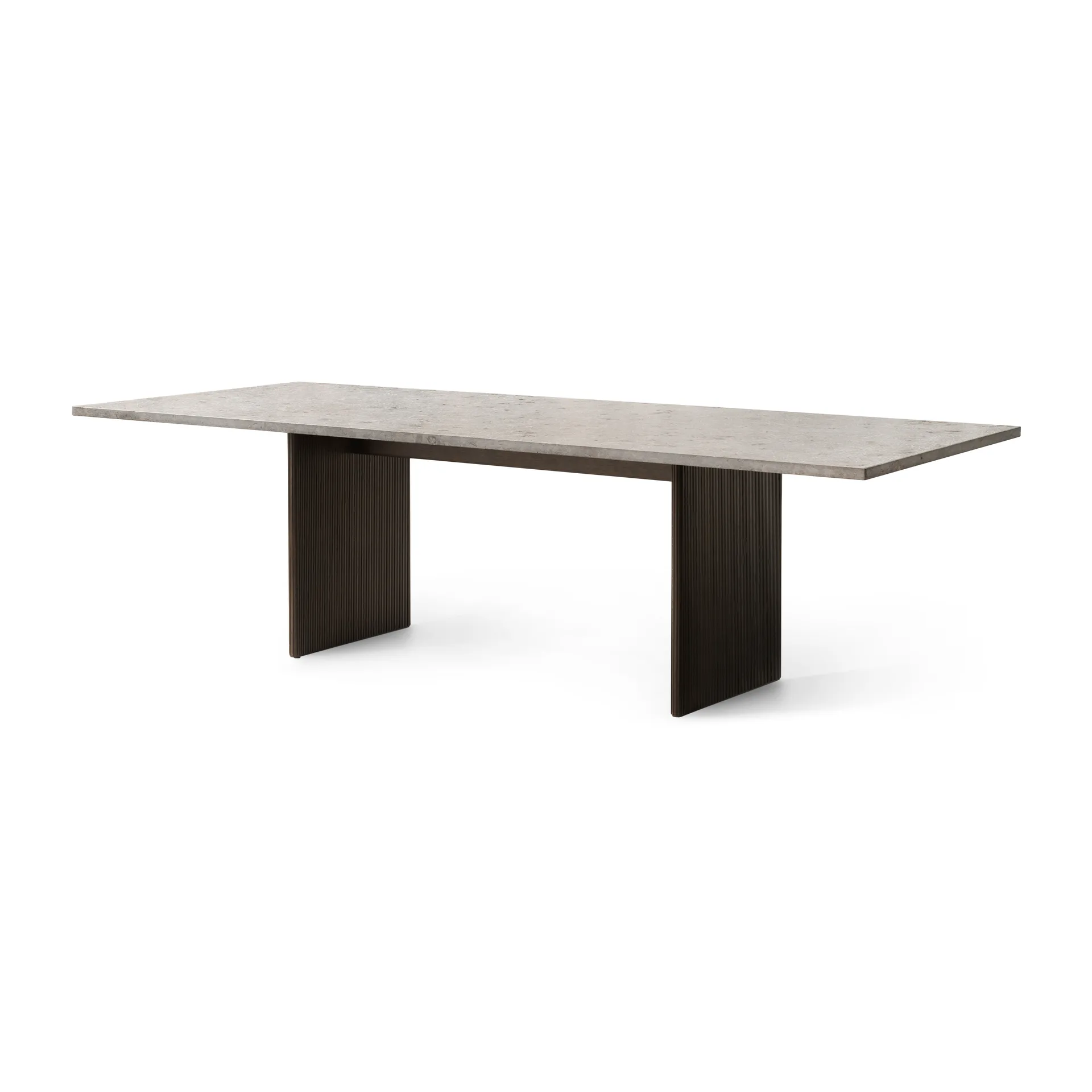 Vipp496 Cabin matbord 250x100x72,5 cm, Stone top-dark oak Vipp