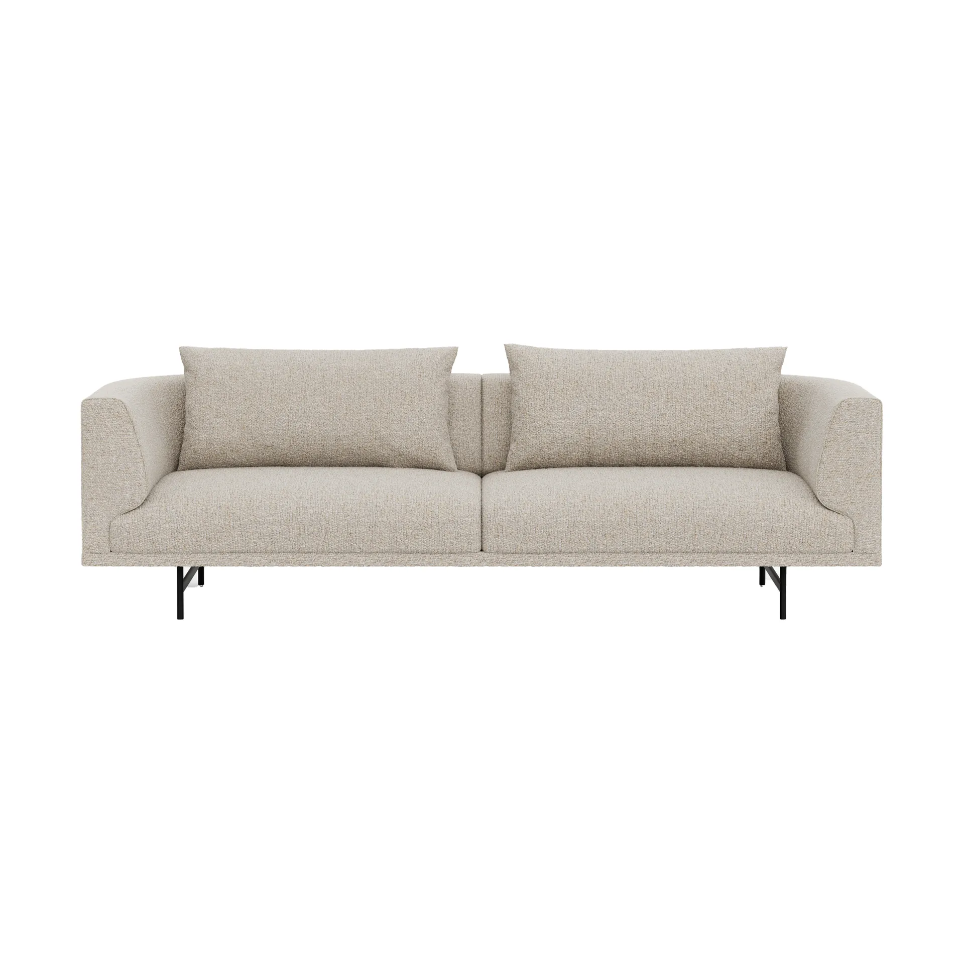Vipp632 Chimney 3-sits soffa, Bark off white-black Vipp