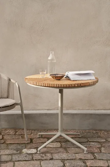 Vipp717 Open-Air cafébord - Grey-teak - Vipp