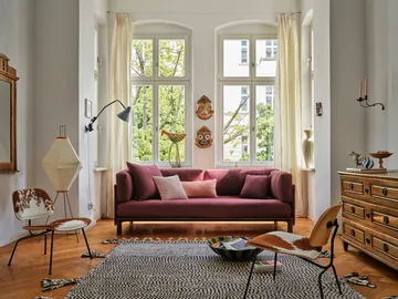 Akari 13A golvlampa 136 cm - Vit - Vitra