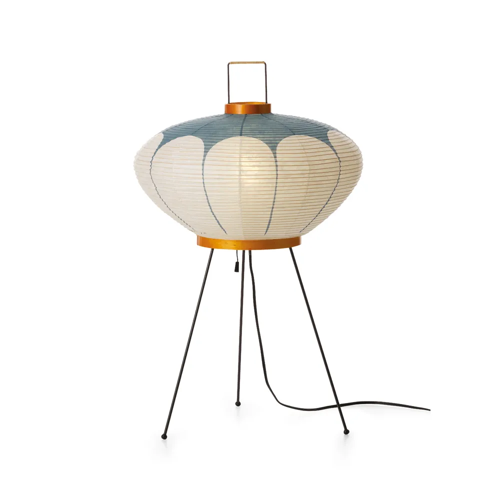 Akari 9AD bordslampa, Vit-Grå Vitra