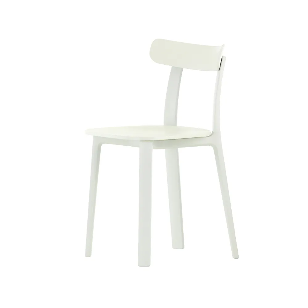 All Plastic Chair stol, White-Two tone Vitra
