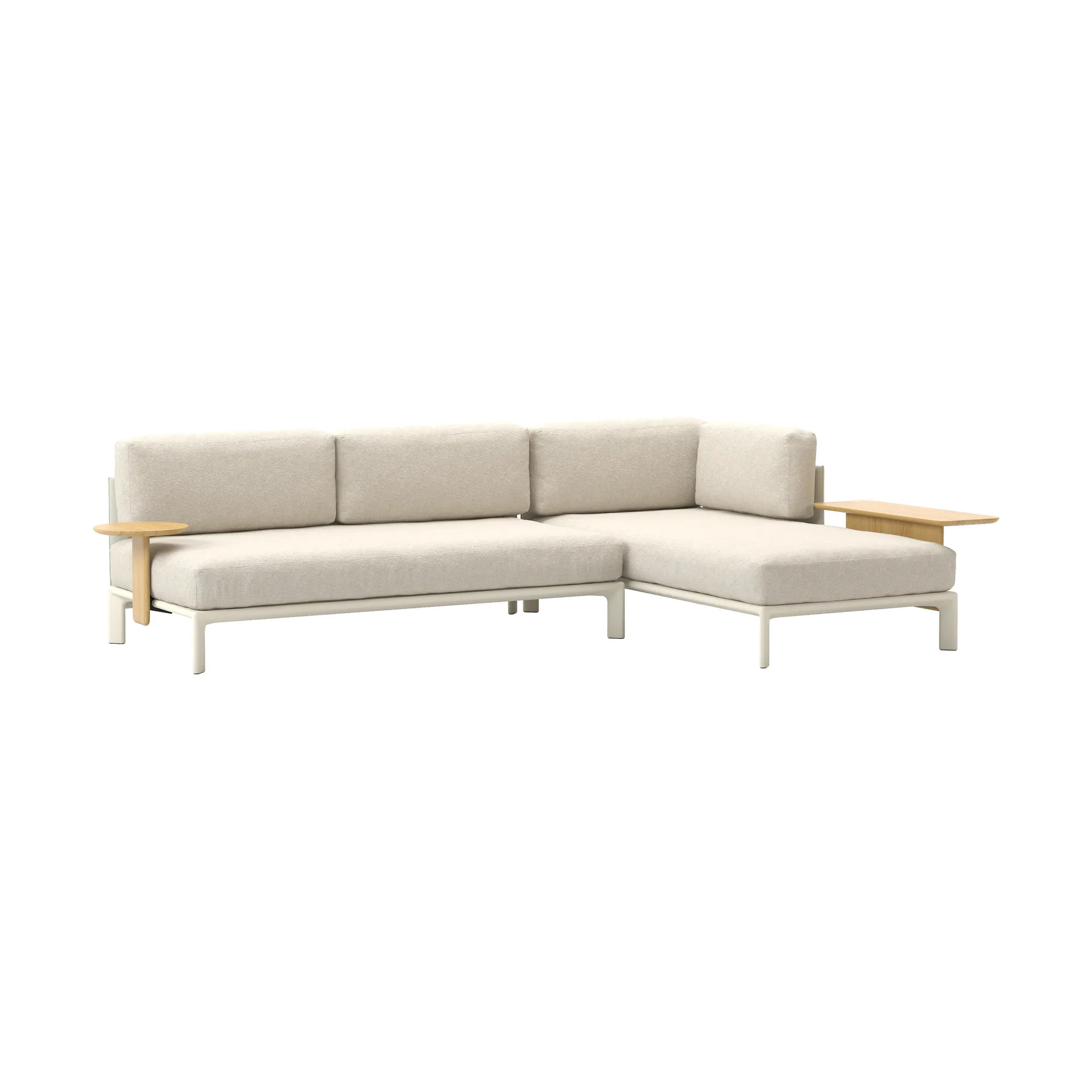 Anagram soft modulsoffa - Nubia 01 Ivory Pearl-chalk Vitra
