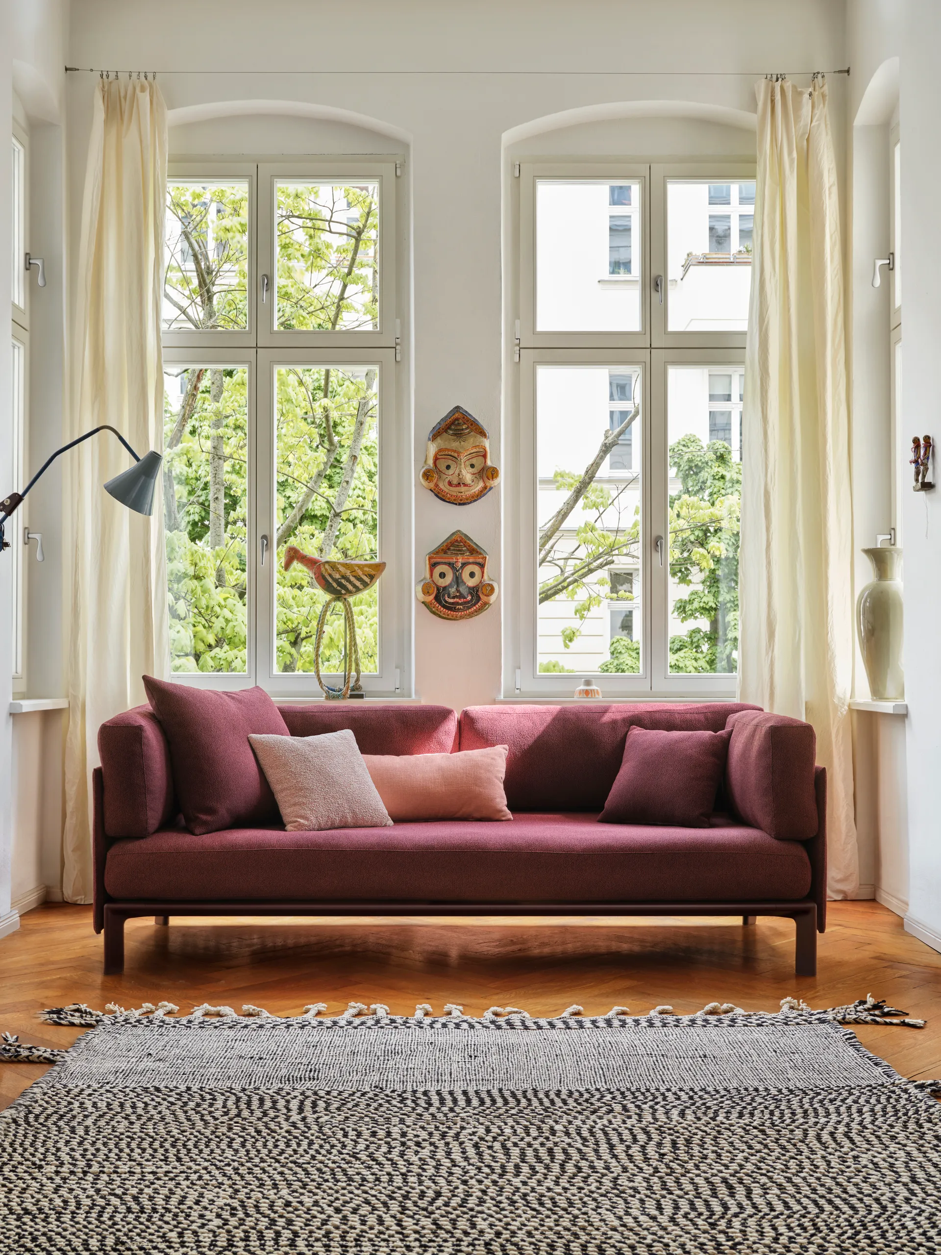 Anagram soft modulsoffa - Nubia 01 Ivory Pearl-chalk Vitra