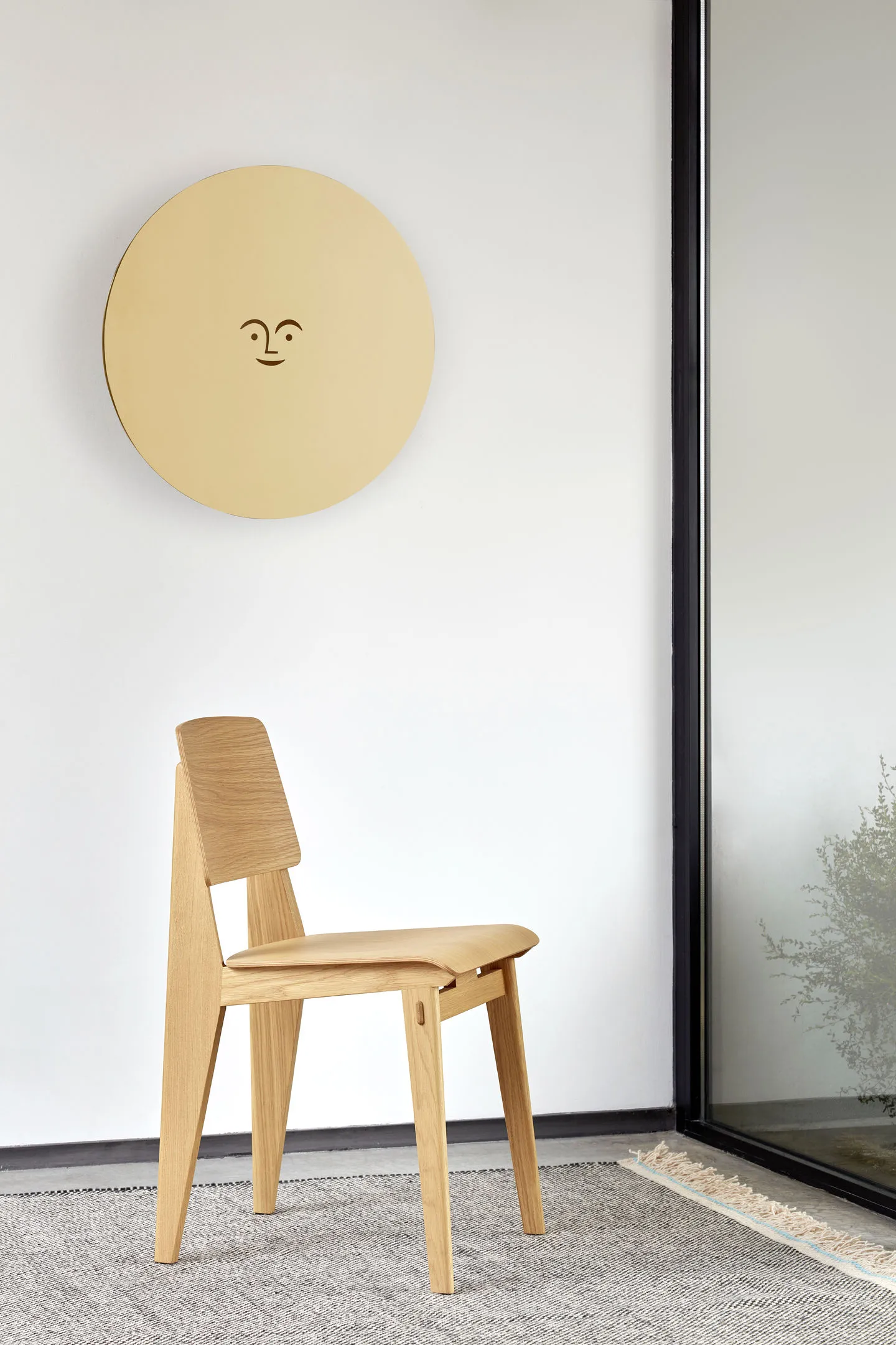 Chaise Tout Bois stol, Natural oak Vitra