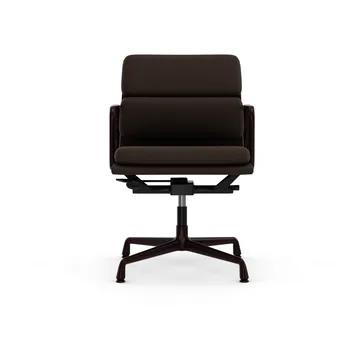 EA 231 Soft Pad Chair kontorsstol felt glides - 19 Chestnut-60 dark bordeaux powder coated - Vitra