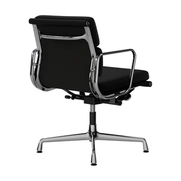 EA 231 Soft Pad Chair kontorsstol felt glides - 66 nero leather L50-chrome - Vitra