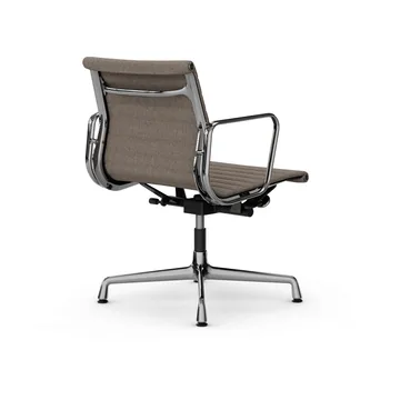 EA132 Aluminium Chair kontorsstol felt glides - 02 fossil-chrome - Vitra