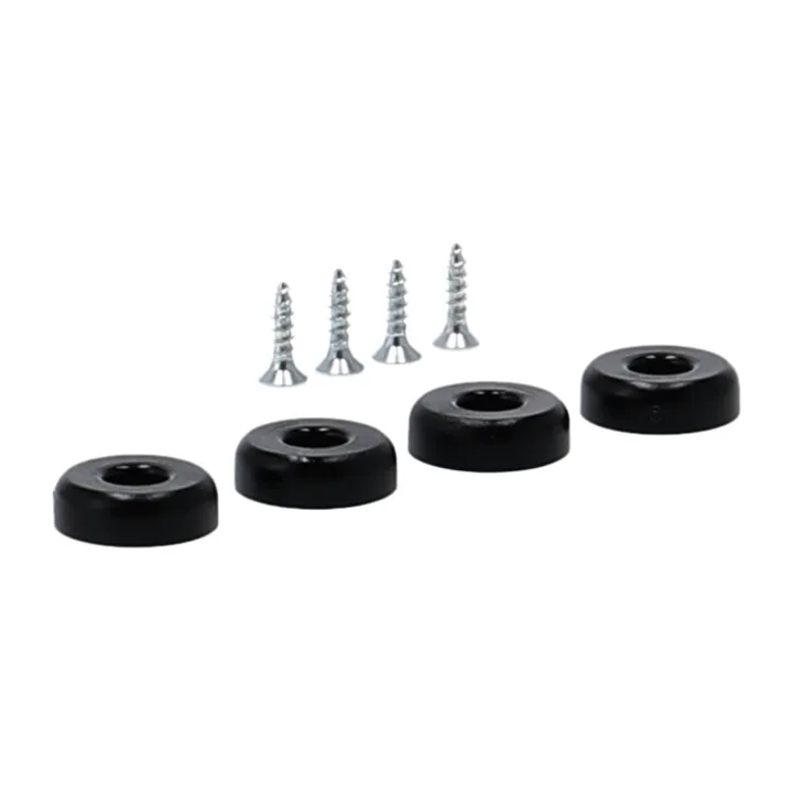 Eames chair DSW/DAW trästativ golvskydd 4-pack - Utan filt (för mjuka underlag) - Vitra