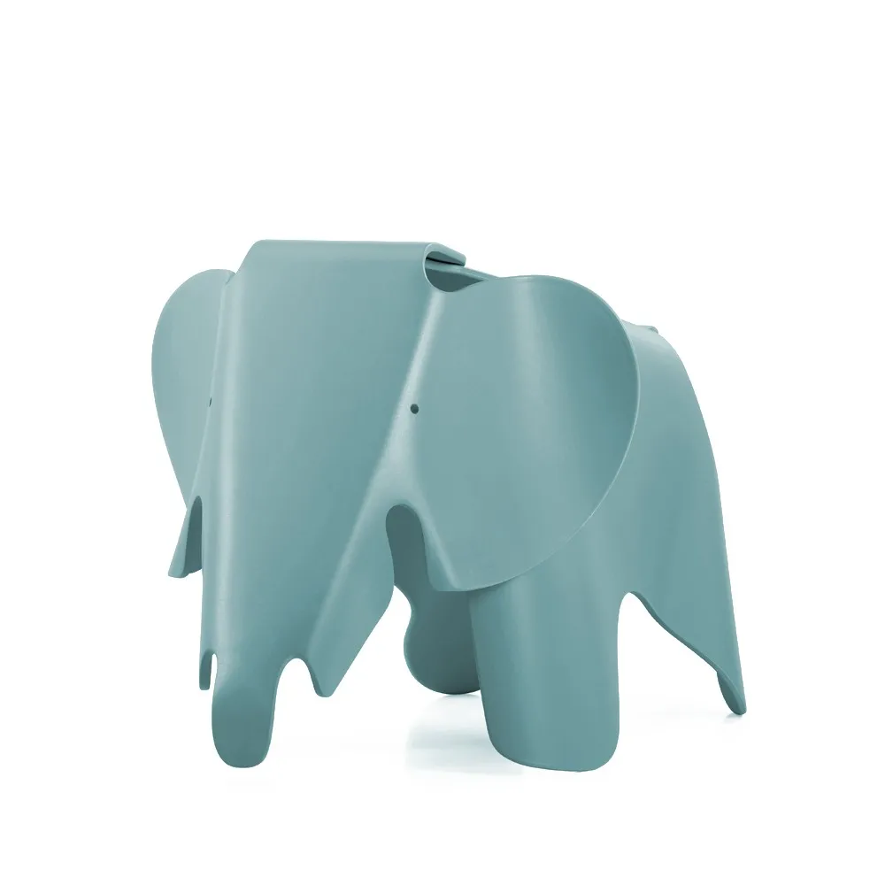 Eames elephant pall/dekoration, Matte ice grey Vitra