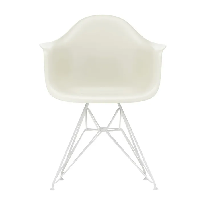 Eames Plastic Armchair RE DAR stol - 11 pebble-white - Vitra