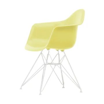 Eames Plastic Armchair RE DAR stol - 92 citron-white - Vitra