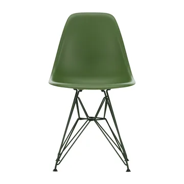 Eames Plastic Side Chair DSR Soft Glides stol  - Forest 48-dark green 24 - Vitra