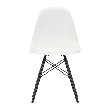 Eames plastic side chair DSW stol svartbetsad - White - Vitra