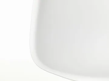 Eames Plastic Side Chair RE DSR stol - White-basic dark - Vitra