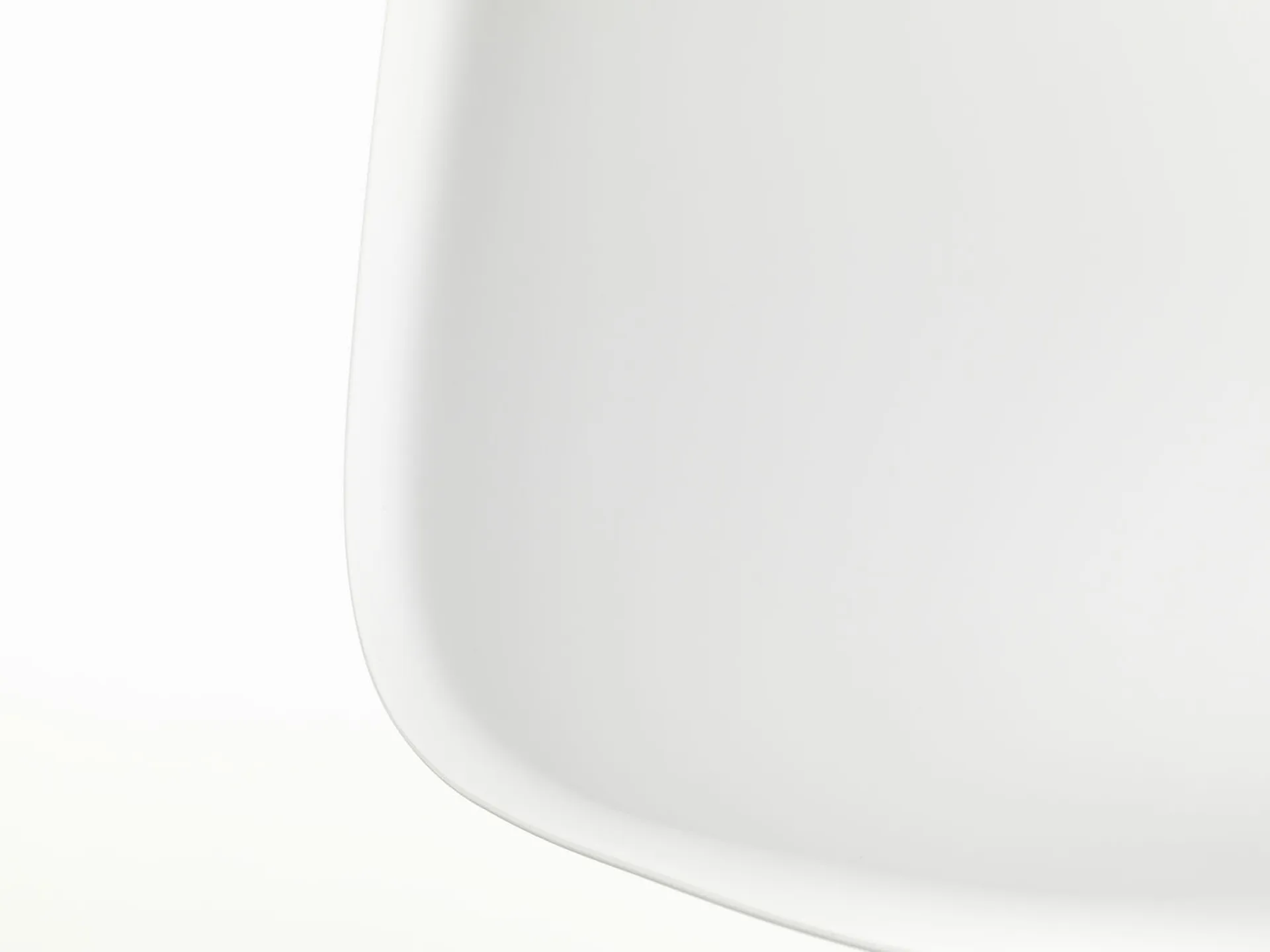 Eames Plastic Side Chair RE DSR stol, White-chrome Vitra