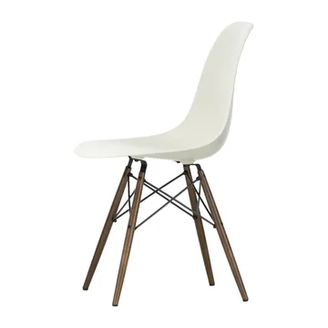 Eames Plastic Side Chair RE DSW stol - 11 pebble-dark maple - Vitra
