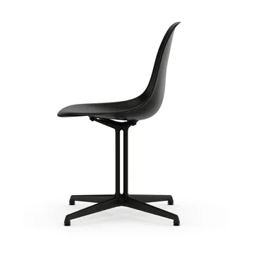 Eames Plastic Side Chair RE La Fonda base - 12 deep black-30 basic dark powder coated - Vitra