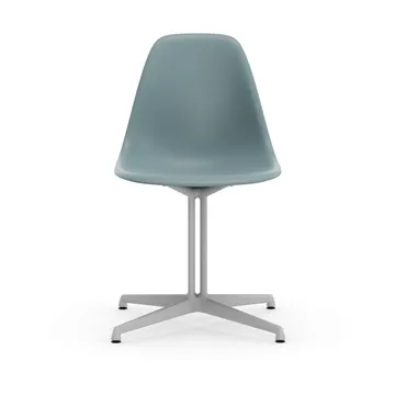 Eames Plastic Side Chair RE La Fonda base - 23 ice grey-04 white powder coated - Vitra