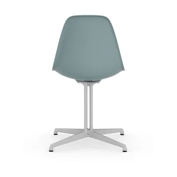 Eames Plastic Side Chair RE La Fonda base - 23 ice grey-04 white powder coated - Vitra