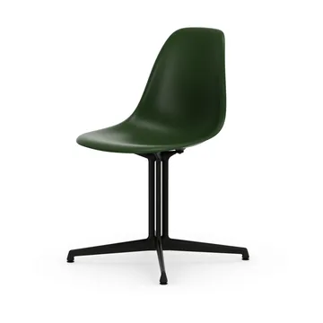 Eames Plastic Side Chair RE La Fonda base - 48 forest-30 basic dark powder coated - Vitra