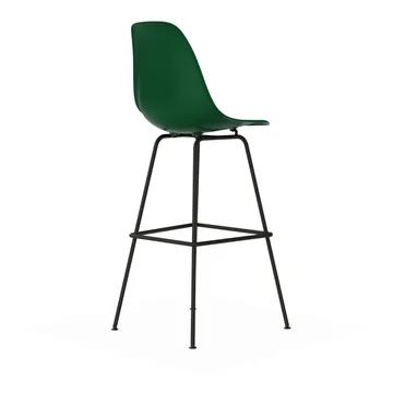 Eames Plastic Stool RE barpall - High Emerald green-black - Vitra