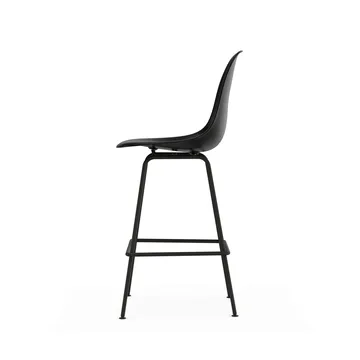 Eames Plastic Stool RE barpall - Medium Black-black - Vitra